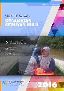 Regional Statistics Of Seruyan Hulu Subdistrict 2016