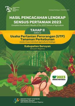 Hasil Pencacahan Lengkap Sensus Pertanian 2023 Tahap II Usaha Pertanian Perorangan (UTP) Tanaman Perkebunan Kabupaten Seruyan