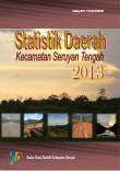 Statistik Daerah Kecamatan Seruyan Tengah 2013