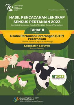 Hasil Pencacahan Lengkap Sensus Pertanian 2023 Tahap II Usaha Pertanian Perorangan (UTP) Peternakan Kabupaten Seruyan